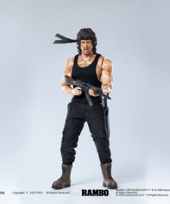 First Blood II Exquisite Super Series  Actionfigur 1/12 First Blood II John Rambo 16 Cm Hiya Toys