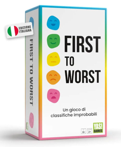 FIRST TO WORST GIOCHI DA TAVOLO - GIOCHI DA TAVOLO/SOCIETA'