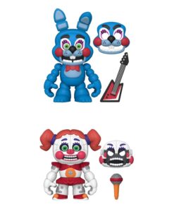 Five Nights At Freddy's Snap Action Figures Toy Bonnie & Baby 9 Cm Funko