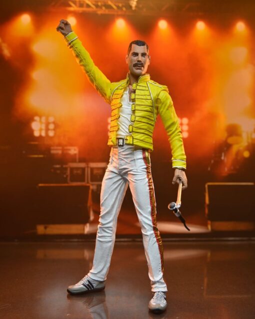 Freddie Mercury Action Figura Freddie Mercury (yellow Jacket) 18 Cm Neca