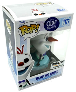 FUNKO POP DISNEY OLAF PRESENTS OLAF AS ARIEL SPECIAL 1177 DISNEY FROZEN - FUNKO