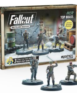 FWW NEW VEGAS NCR TOP BRASS Miniature e Modellismo MODIPHIUS