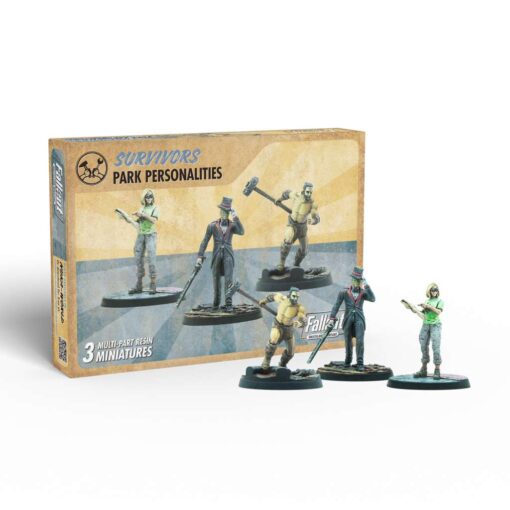 FWW NUKA WORLD PARK PERSONALITIES Gioco Da Tavolo Modiphius