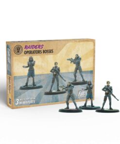 FWW NUKA WORLD RAIDERS OPERATORS BOSSES Gioco Da Tavolo Modiphius