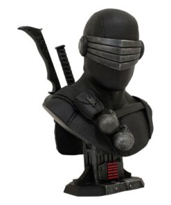 G.I. Joe Legends Busto 3D Scala 1/2 Snake Eyes 25 Cm Diamond Select