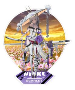 Goddess Of Victory: Nikke Acrylic Diorama Scarlet 18 Cm Sakami Merchandise