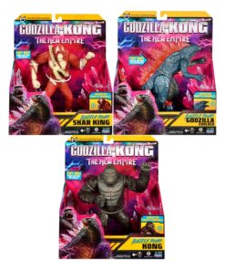 Godzilla X Kong The New Empire Action Figures Deluxe Elek Figures 18 Cm  BOTI