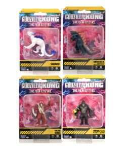 Godzilla X Kong The New Empire Action Figures Mini Monster 5 Cm  BOTI