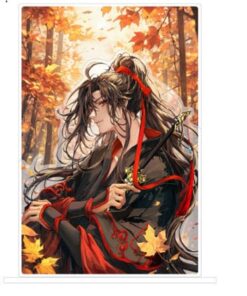 Grandmaster Of Demonic Cultivation Acrylic Stand Wei Wuxian 2024 Birthday Ver. 18 Cm Sakami Merchandise