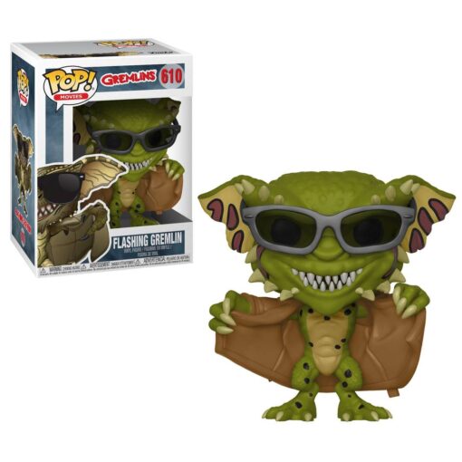 Gremlins 2 Pop! Horror Vinile Figura Flashing Gremlin 9 Cm Funko