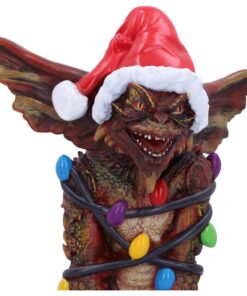 GREMLINS-MOHAWK IN FAIRY LIGHTS STATUA NEMESIS NOW