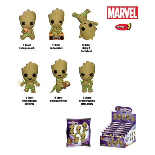 Guardiani Della Galassia Magneti Groot Series 1  Con Figure Int.