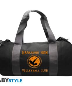 Haikyu!! - Borsa Sportiva "karasuno Volleyball Club" - Grey/black