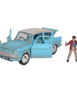 Harry Potter Action Figure Harry & Modellino Ford Anglia 1959 1:24 Jada Toys