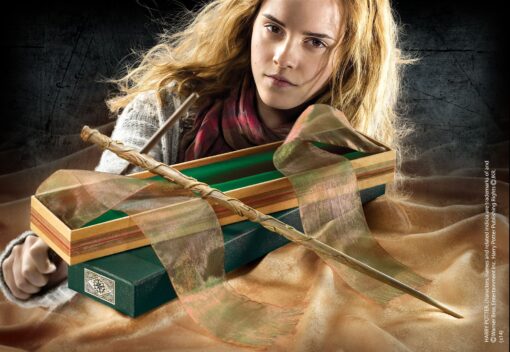 Harry Potter Bacchetta Magica Olivander Hermione Granger 37 Cm Noble Collection