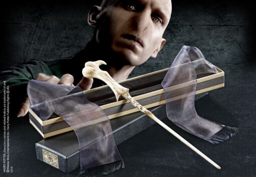 Harry Potter Bacchetta Magica Olivander Lord Voldemort 36Cm Noble Collection