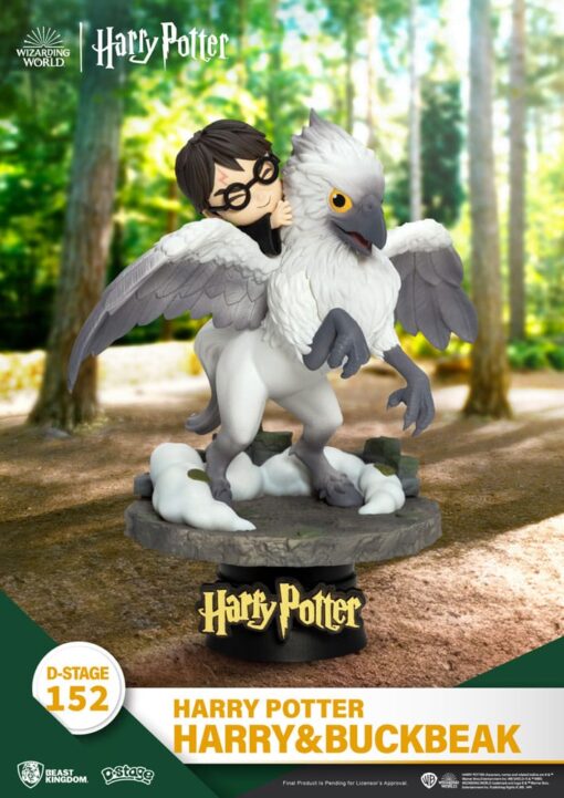 Harry Potter D-Stage PVC Diorama Harry & Buckbeak 16 Cm Beast Kingdom Toys