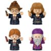 Harry Potter Fisher-price Little People Da Collezionemini Figures 4-pack Philosopher's Stone 6 Cm Mattel