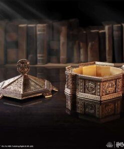 HARRY POTTER HOGWARTS TRINKET BOX IN BRN Accessori Nemesis Now