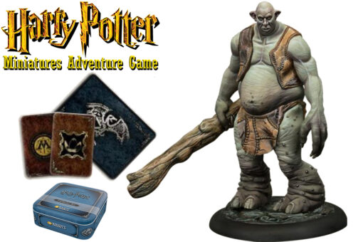 HARRY POTTER KNIGHT MODELS TROLL ADVENTURE PACK GIOCO DA TAVOLO