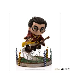 Harry Potter MiniCo Statua Harry alla Partita di Quidditch 13 cm Iron Studios