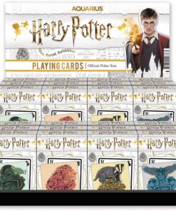 Harry Potter Playing Cards Display Houses  Aquarius