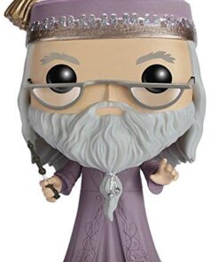 Harry Potter Pop! Film Figure Vinile Albus Silente con Bacchetta 9 Cm Funko