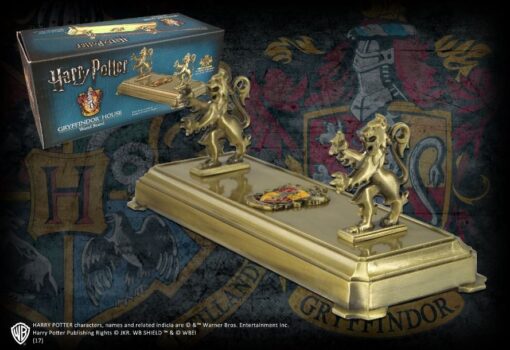 Harry Potter Porta Bacchetta Con Stemma Grifondoro 20 cm Noble Collection