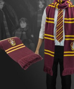 Harry Potter Sciarpa Di Lusso Grifondoro 250 Cm Ufficiale Cinereplicas