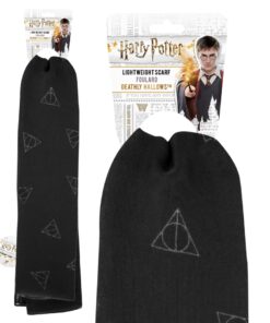 Harry Potter Sciarpa Foulard I Doni Della Morte 190 Cm Ufficiale Cinereplicas