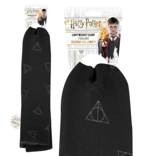 Harry Potter Sciarpa Foulard I Doni Della Morte 190 Cm Ufficiale Cinereplicas