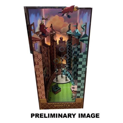 Harry Potter Tiny Adventures Book Nook Mini Diorama Quidditch Pitch 23 Cm Revell