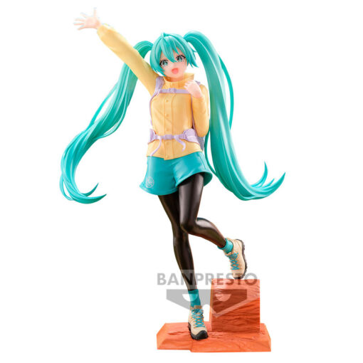 Hatsune Miku Mountain Climbing Holiday Memories Figura 20cm Banpresto