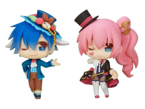 Hatsune Miku Pvc Statuas Kaito & Megrine Ruka 10 Cm Emon Toys