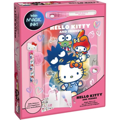 Hello Kitty Diario + Magic Pen + Topper Pen Bambino Licensing