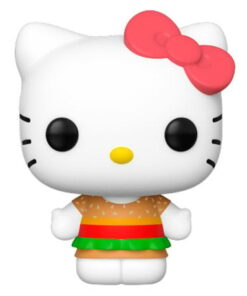 Hello Kitty Pop! Sanrio Figure Vinile Hello Kitty Kawaii Burger Shop 9 Cm Funko