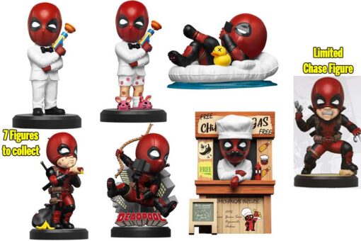 HERO BOX DEADPOOLACTION HERO SERIES (6) Mini Figura Yume