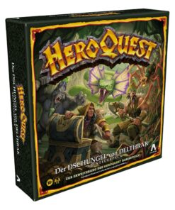 Heroquest Gioco Da Tavolo Expansion Der Dschungel Von Delthrak Quest Pack *german Version* Hasbro