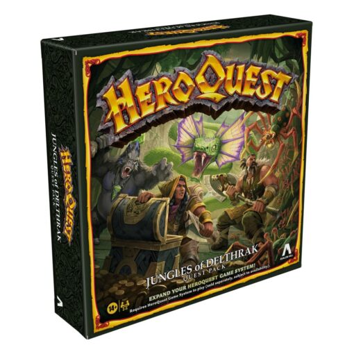 Heroquest Gioco Da Tavolo Expansion Jungles Of Delthrak Quest Pack *english Version* Hasbro