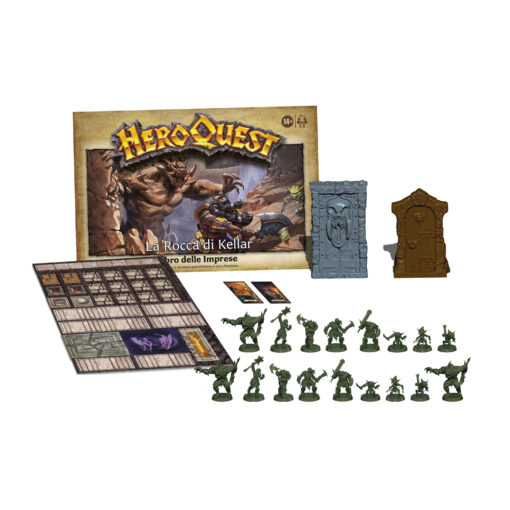 HEROQUEST LA ROCCA DI KELLAR GIOCO DA TAVOLO HASBRO