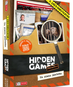 HIDDEN GAMES - UN PIANO PERFETTO GIOCHI DA TAVOLO - GIOCHI DA TAVOLO/SOCIETA'