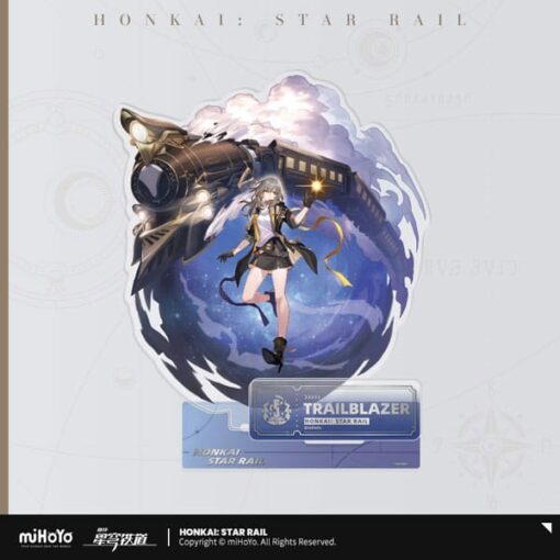 Honkai: Star Rail Stampa In Acrilico Figure: Trailblazer (female) 16 Cm Mihoyo