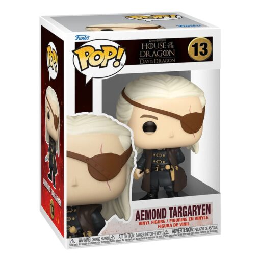 House Of The Dragon Pop! Tv Vinile Figures Aemond Targaryen 9 Cm  Funko