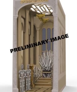 House Of The Dragon Tiny Adventures Book Nook Mini Diorama Iron Throne 23 Cm Revell