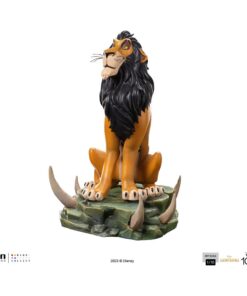 Il Re Leone Art Scale Statua 1/10 Scar Regular 16 Cm Iron Studios