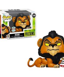 Il Re Leone Funko Pop Disney Vinile Figura Scar con Carne 9 cm