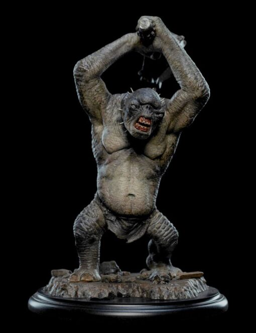 Il Signore Degli Anelli Mini Statua Cave Troll 16 Cm Weta Workshop