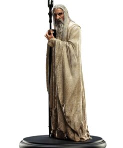 Il Signore Degli Anelli Statua Saruman The White 19 Cm Weta Collectibles