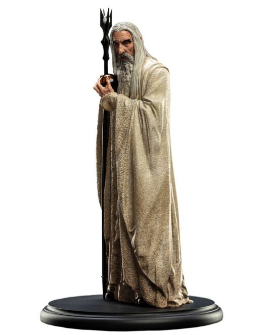 Il Signore Degli Anelli Statua Saruman The White 19 Cm Weta Collectibles