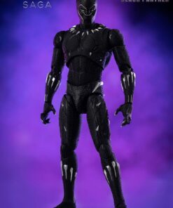 Infinity Saga Dlx Action Figura 1/12 Black Panther 17 Cm Threezero